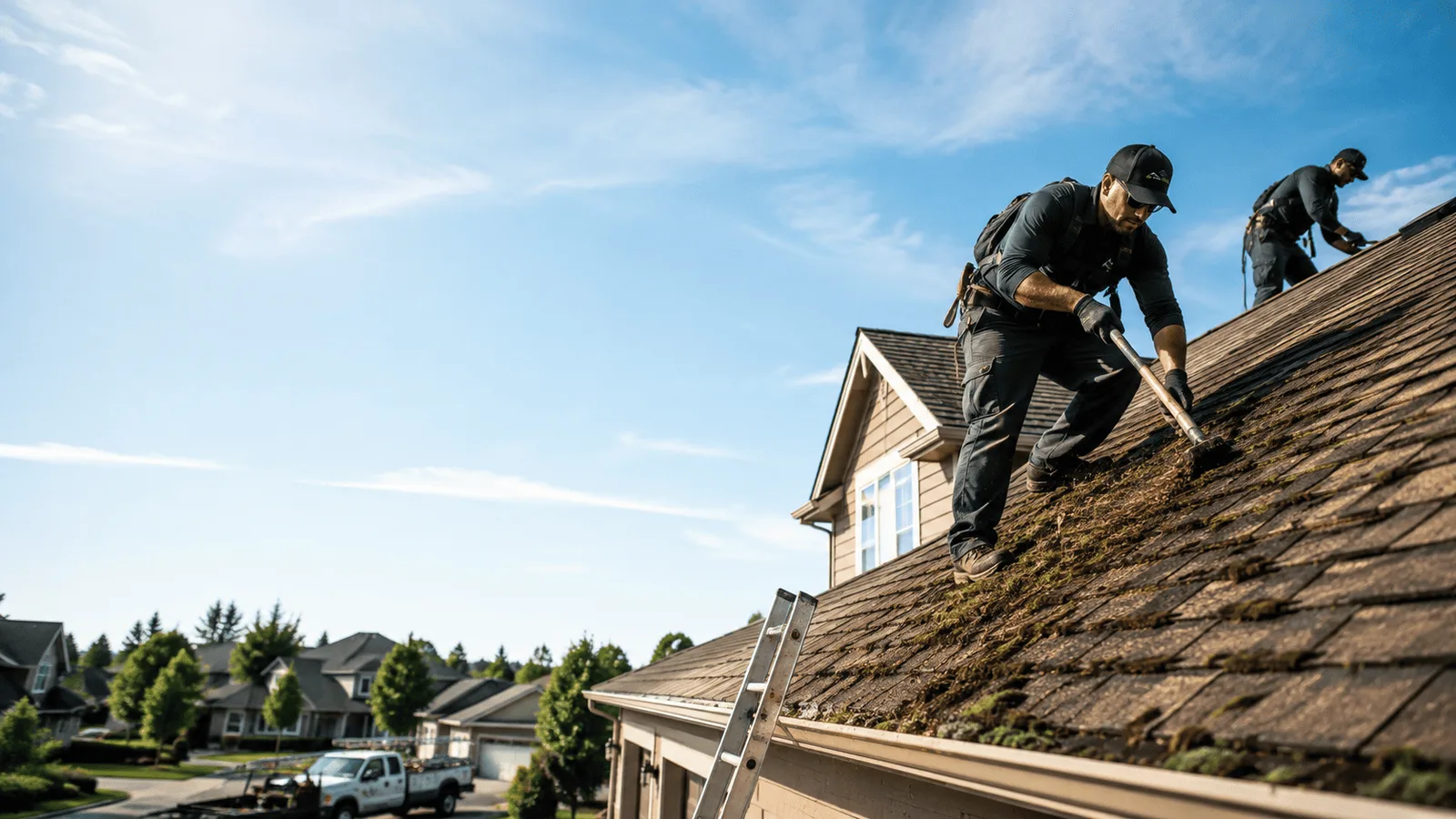Roof Moss Removal in Sawyerville, IL near me